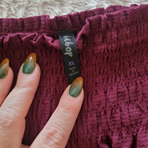 Maroon romper - Picture 4 of 5